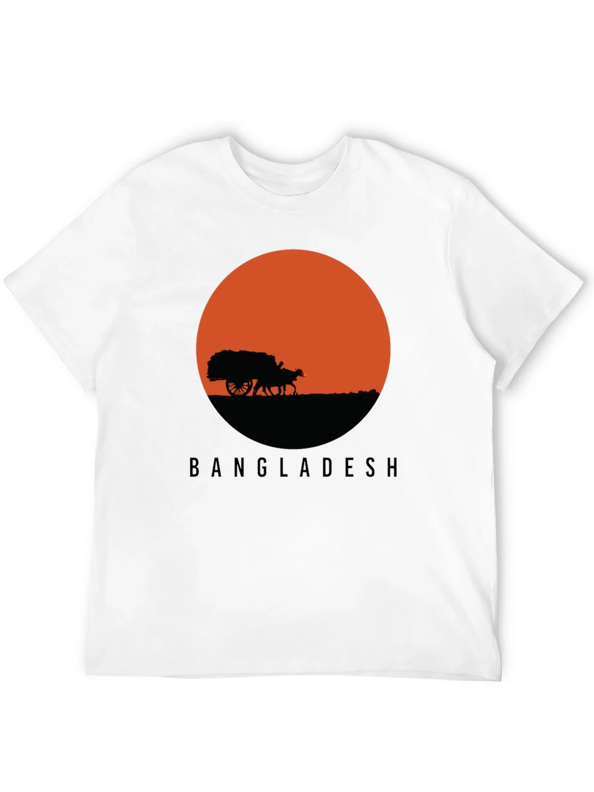 Bangladesh Sunset Graphic Tee product image 11