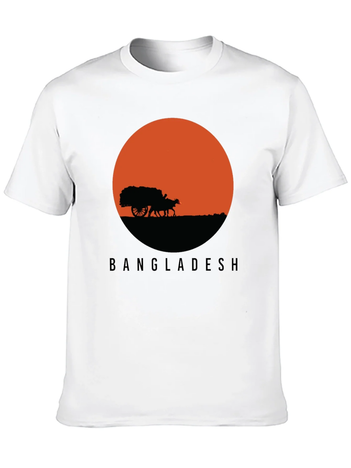 Bangladesh Sunset Graphic Tee product image 9