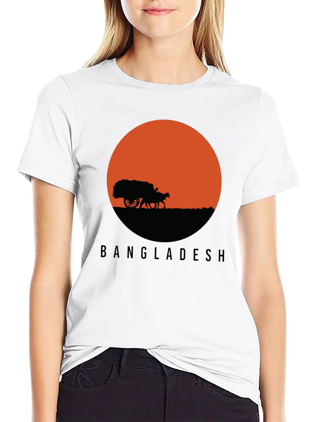 Bangladesh Sunset Graphic Tee product image 8