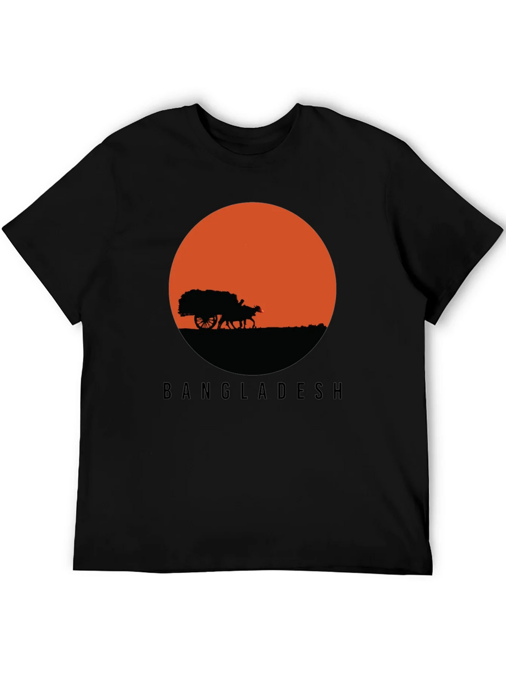 Bangladesh Sunset Graphic Tee product image 5