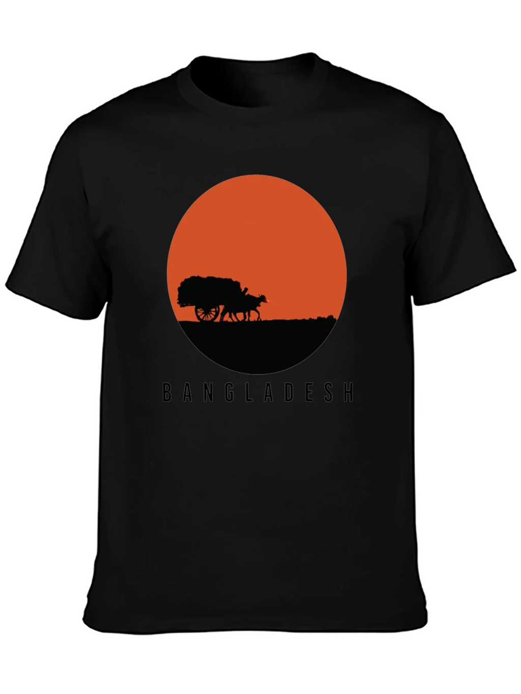 Bangladesh Sunset Graphic Tee product image 3