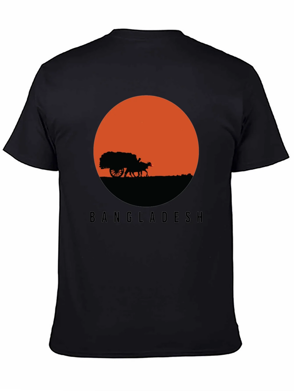 Bangladesh Sunset Graphic Tee product image 4