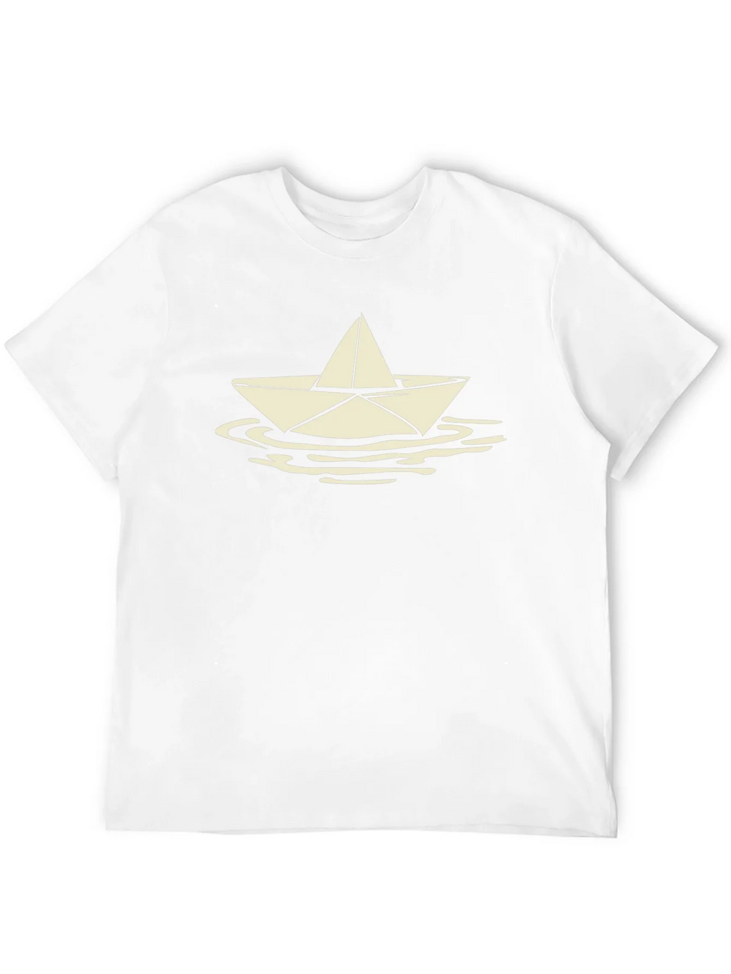 Paper Boat Tee - Mens Black Graphic T-Shirt product image 7