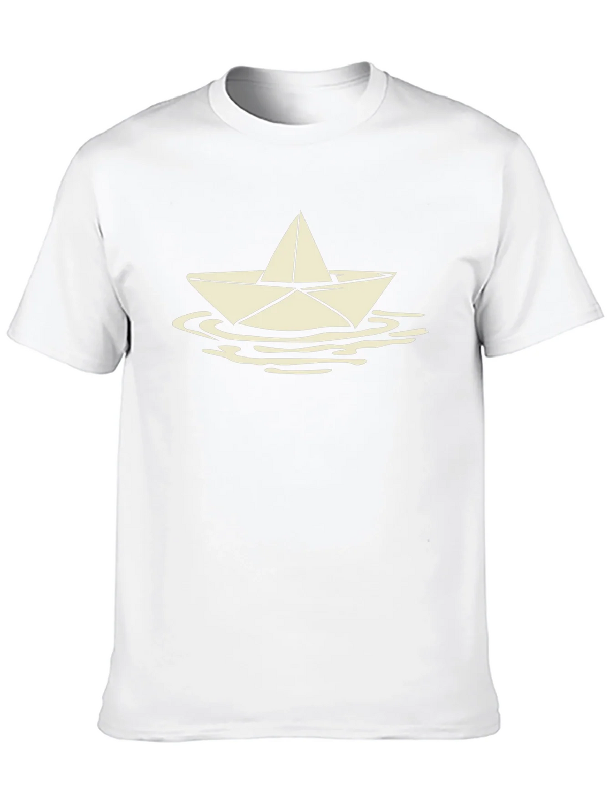 Paper Boat Tee - Mens Black Graphic T-Shirt product image 6