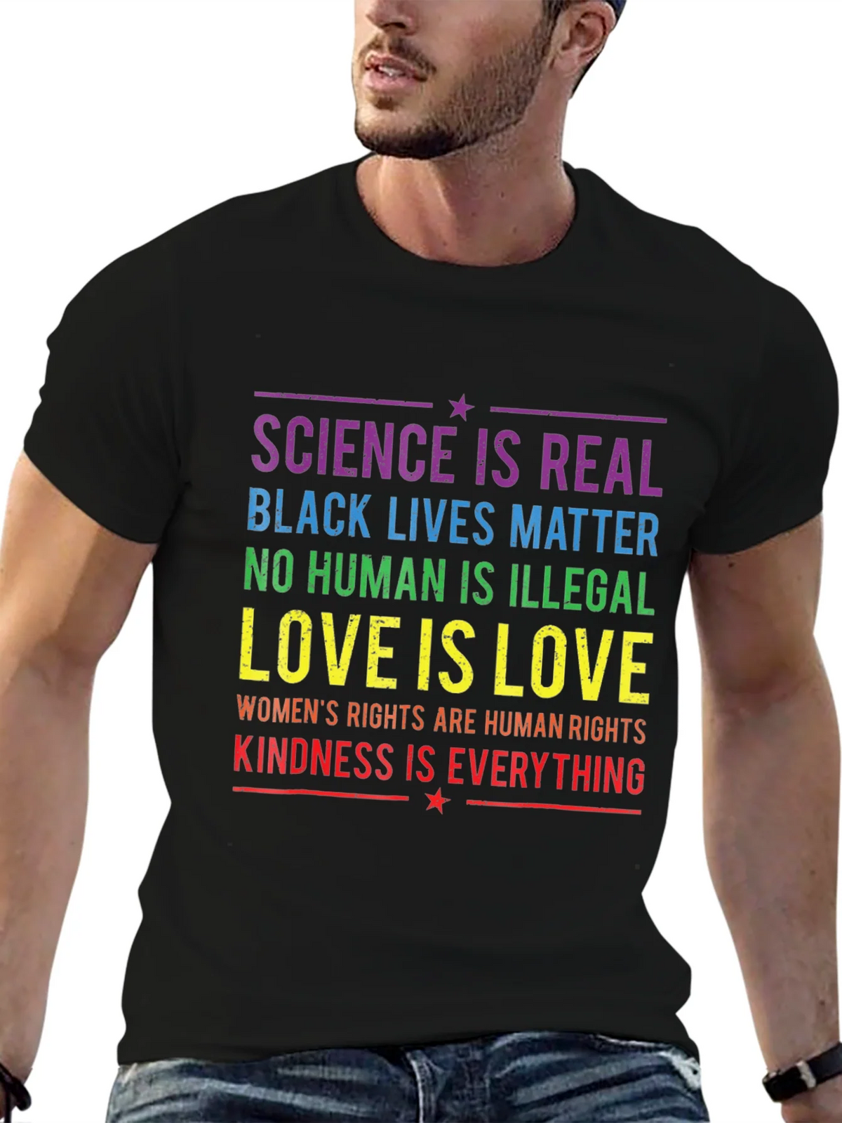 Equality & Kindness Graphic Tee product image 5
