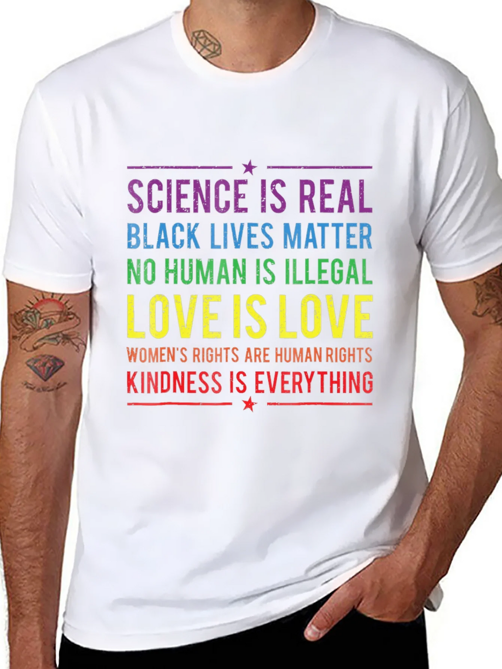 Equality & Kindness Graphic Tee product image 6