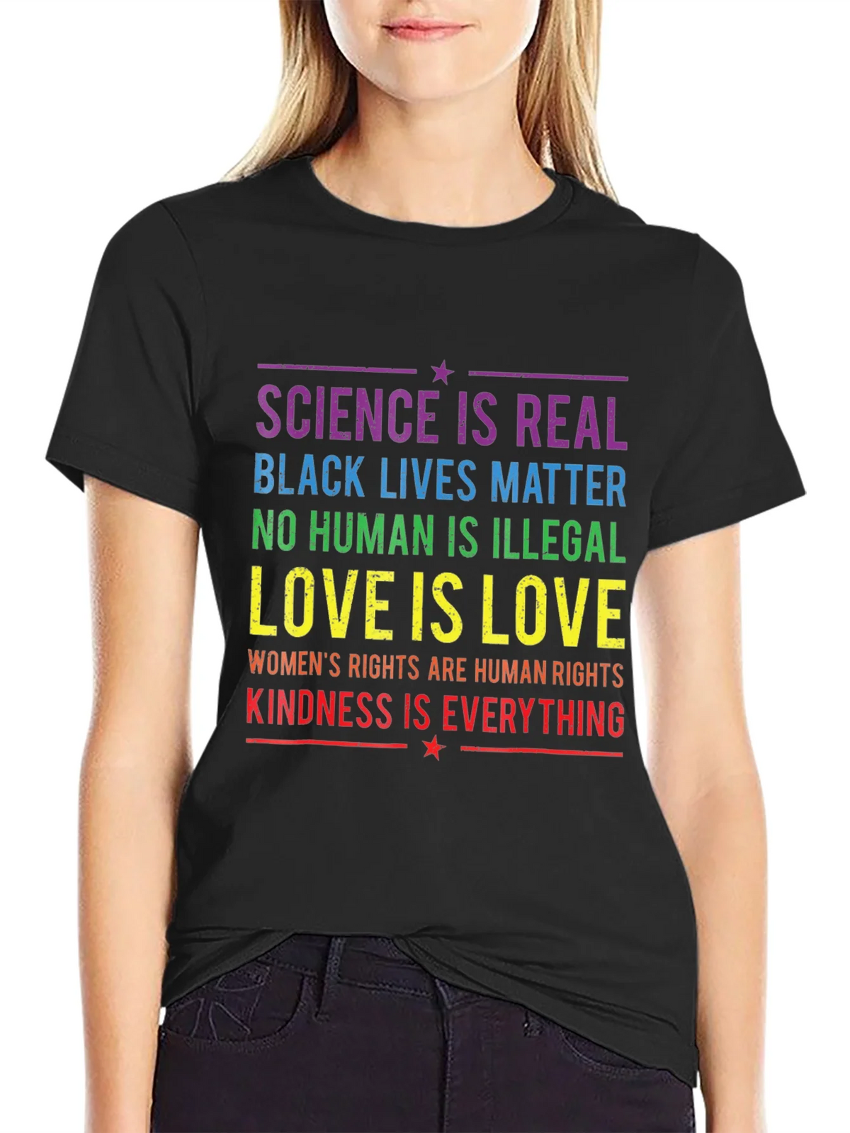 Equality & Kindness Graphic Tee product image 2