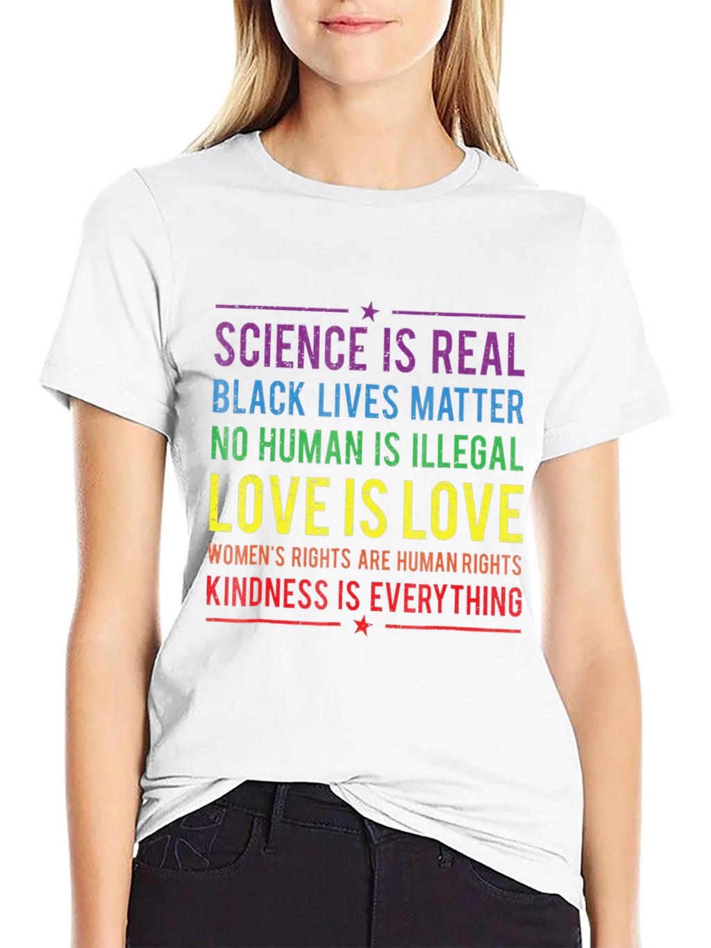 Equality & Kindness Graphic Tee product image 7