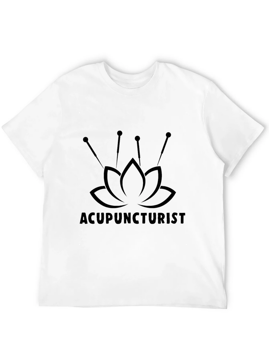 Acupuncturist Lotus Flower T-Shirt - Unisex product image 11