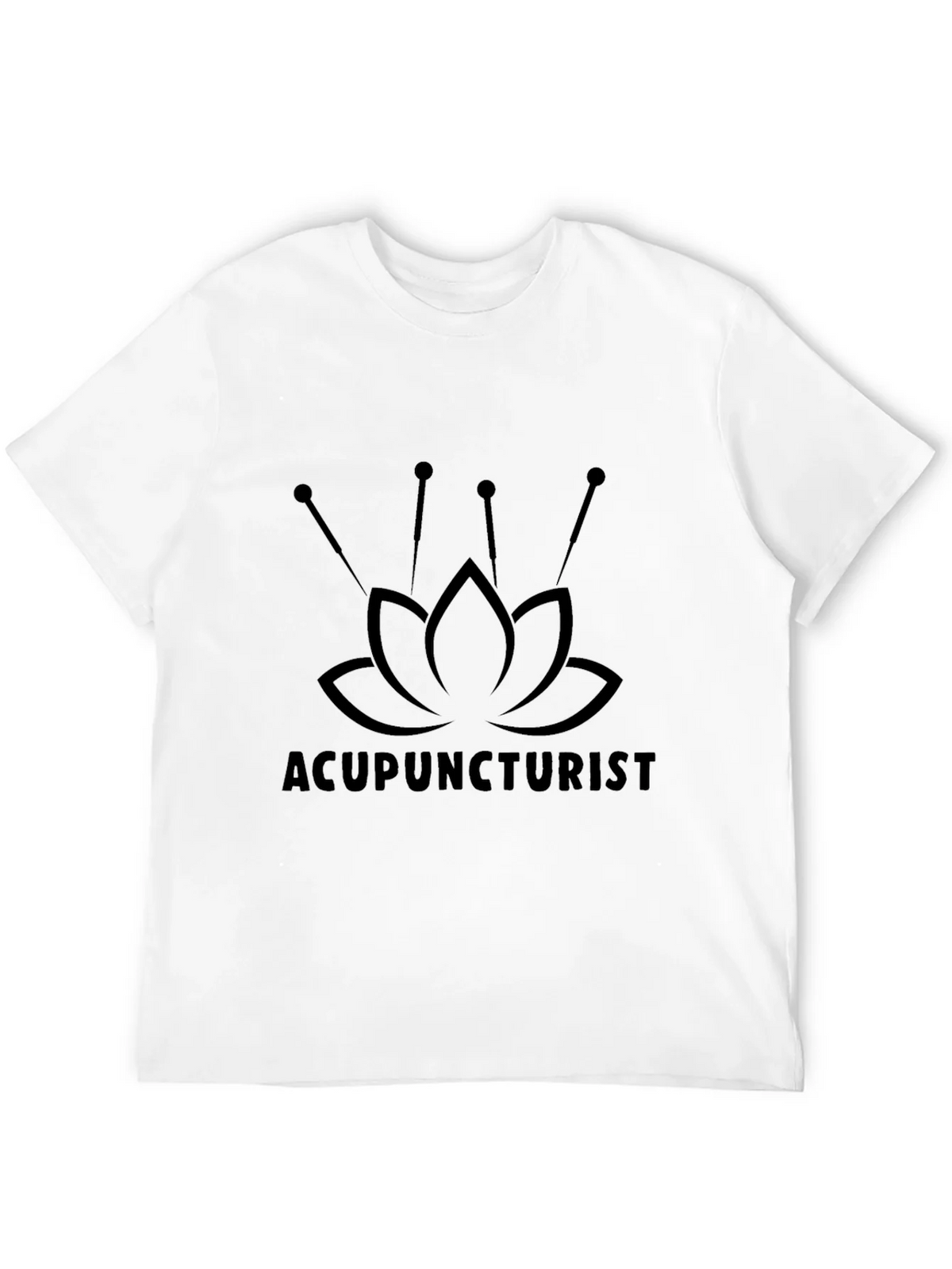 Acupuncturist Lotus Flower T-Shirt - Unisex product image 11