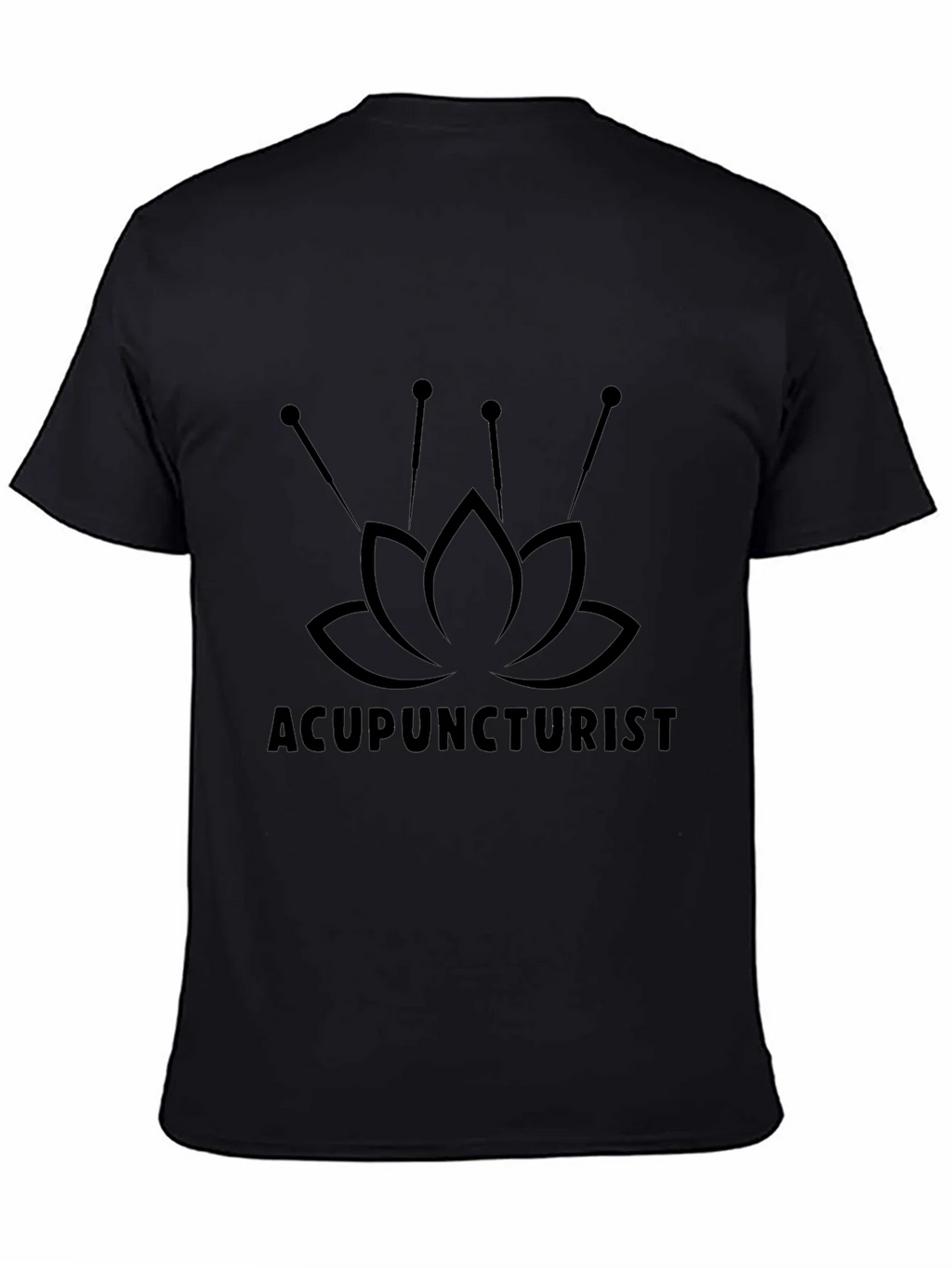 Acupuncturist Lotus Flower T-Shirt - Unisex product image 4