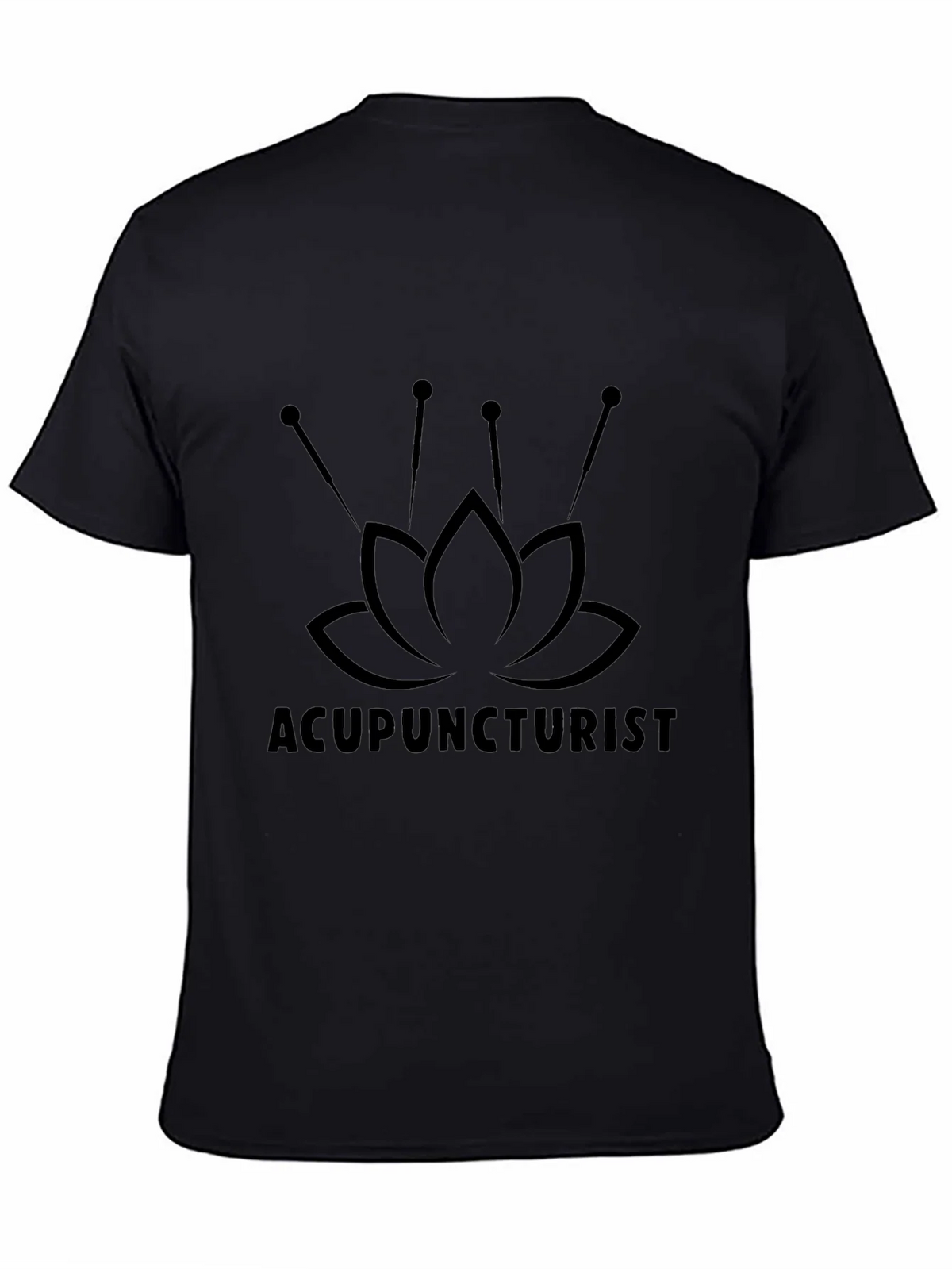 Acupuncturist Lotus Flower T-Shirt - Unisex product image 4