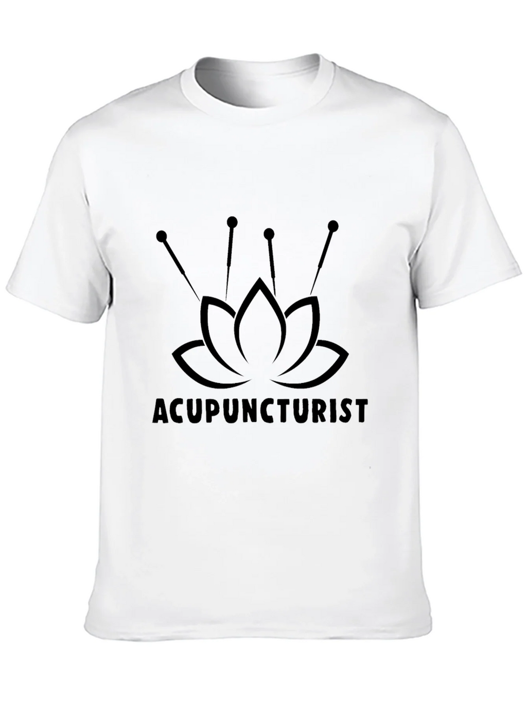 Acupuncturist Lotus Flower T-Shirt - Unisex product image 9