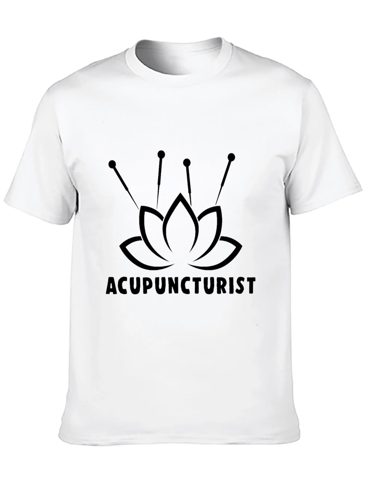 Acupuncturist Lotus Flower T-Shirt - Unisex product image 9