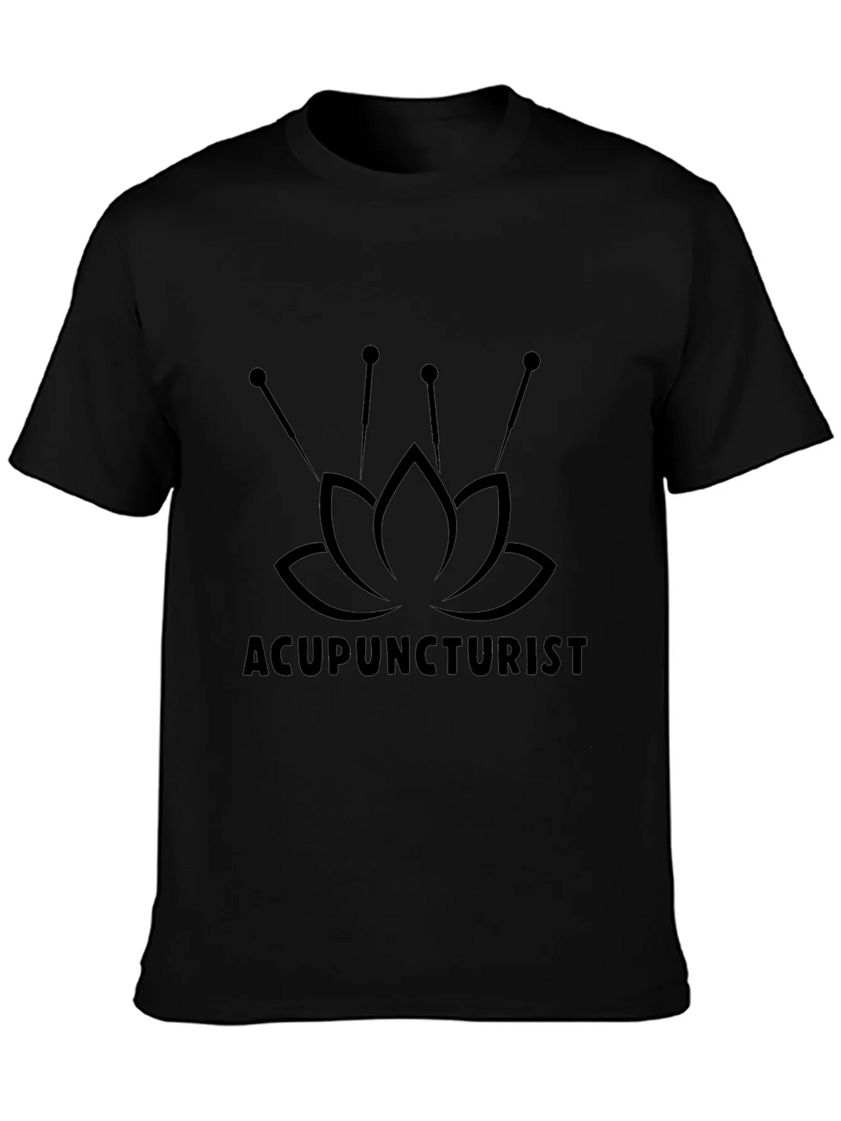 Acupuncturist Lotus Flower T-Shirt - Unisex product image 3