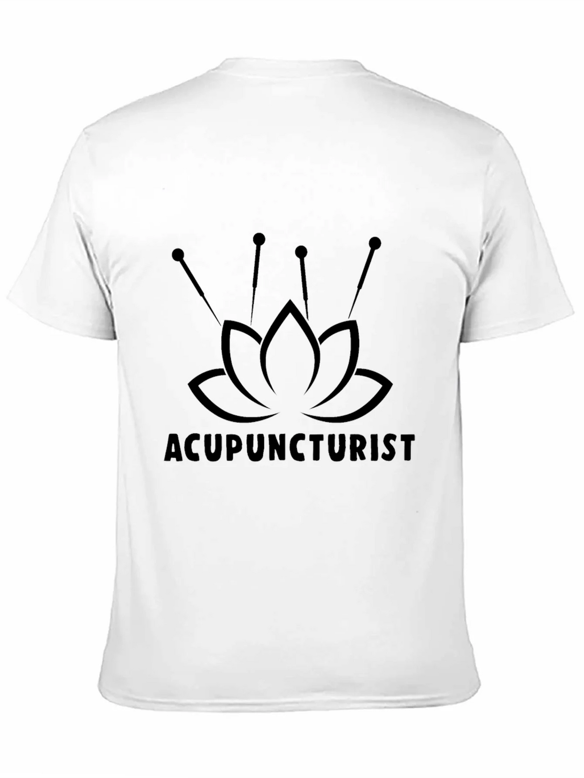 Acupuncturist Lotus Flower T-Shirt - Unisex product image 10