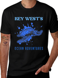 Key West Ocean Adventures Turtle Graphic Tee product image 1