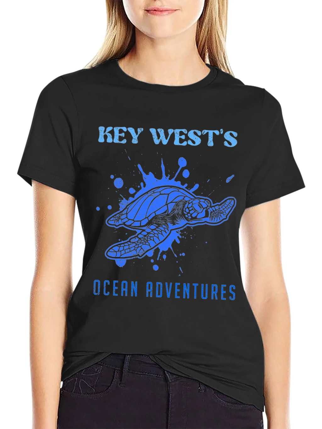 Key West Ocean Adventures Turtle Graphic Tee product image 2