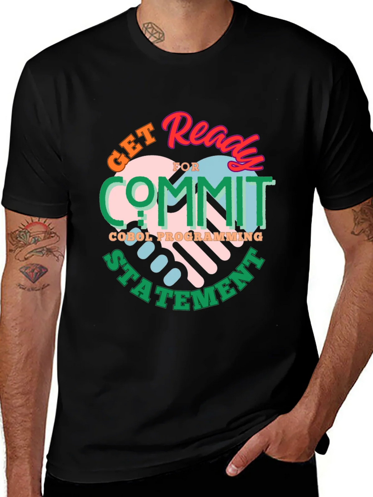 Get Ready to Commit COBOL Programming Statement T-Shirt product image 1