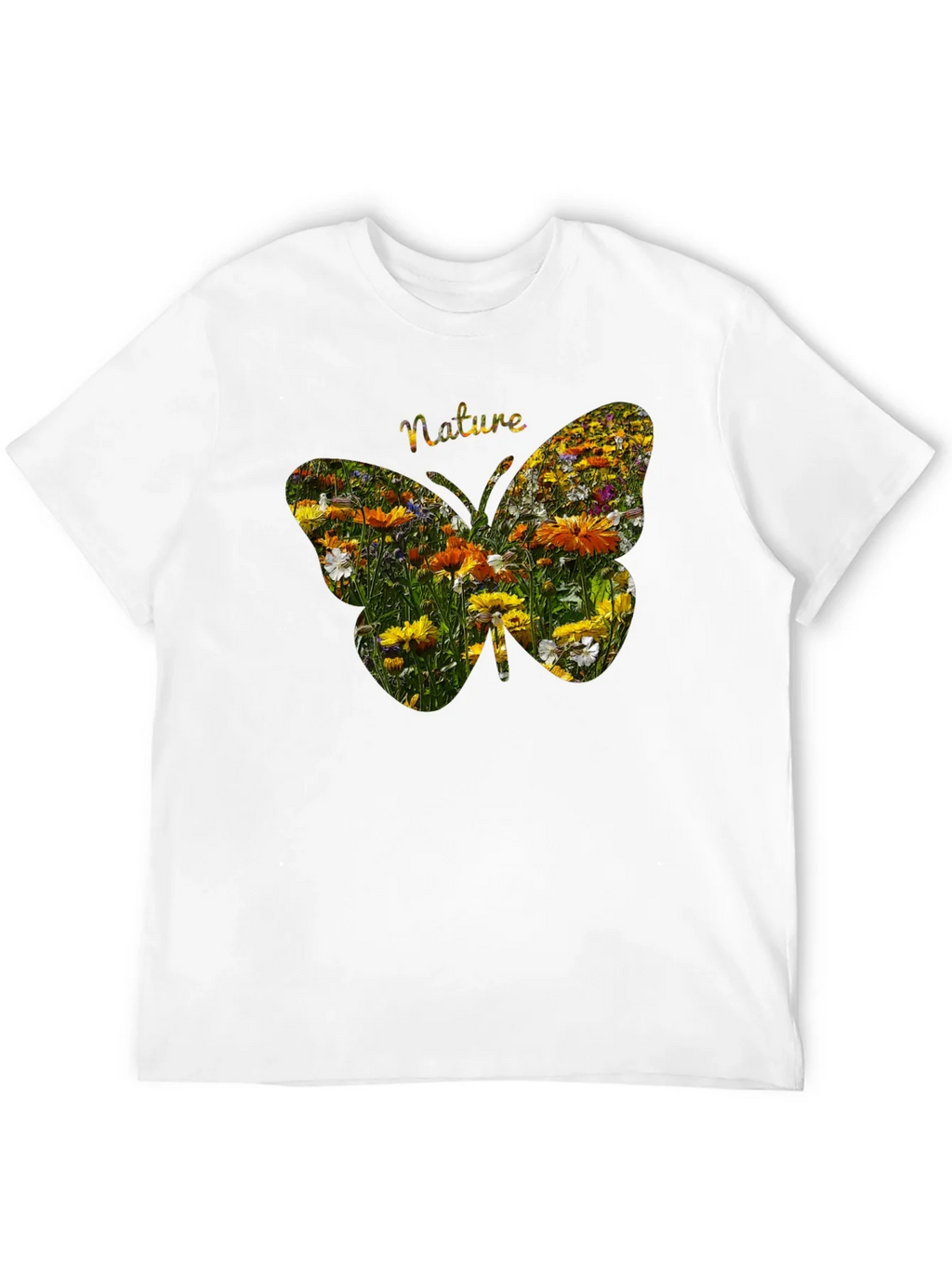 Nature Butterfly Graphic Tee - Black product image 6