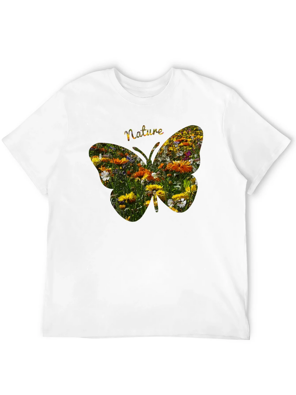 Nature Butterfly Graphic Tee - Black product image 6