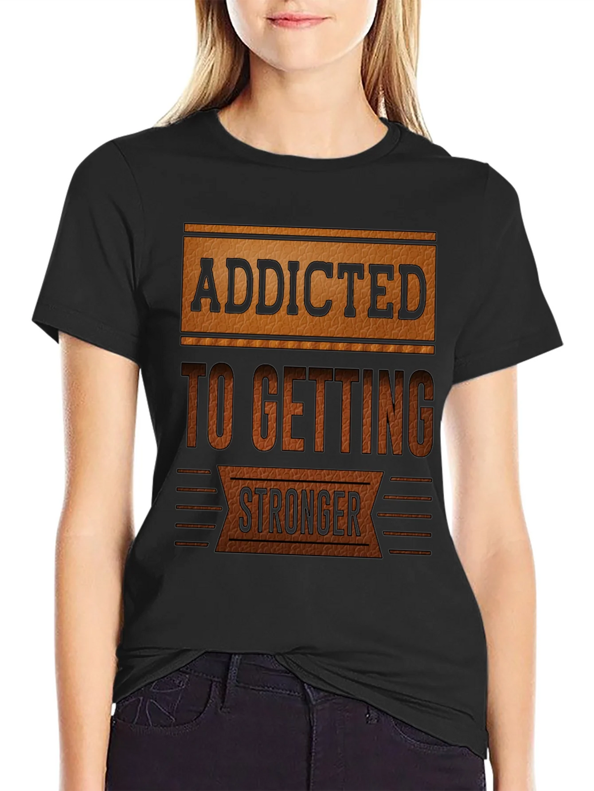 Addicted To Getting Stronger T-Shirt product image 2