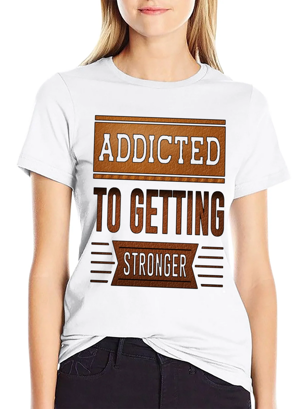 Addicted To Getting Stronger T-Shirt product image 8