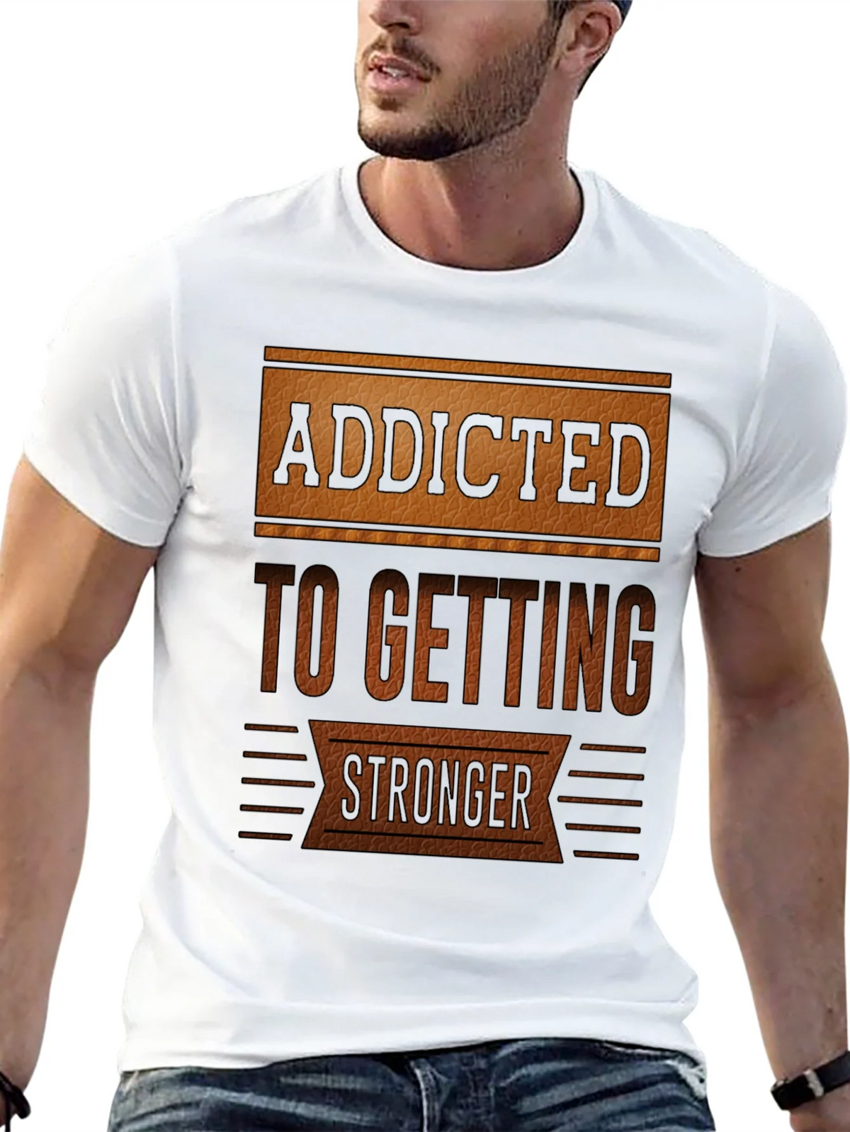 Addicted To Getting Stronger T-Shirt product image 12