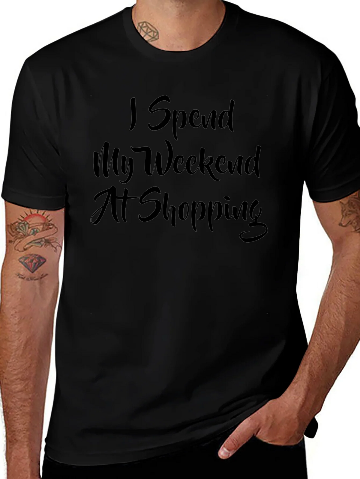Shopping Weekend T-Shirt - Mens Fashion Tee product image 1