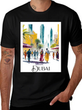 Dubai Watercolor T-Shirt product image 1