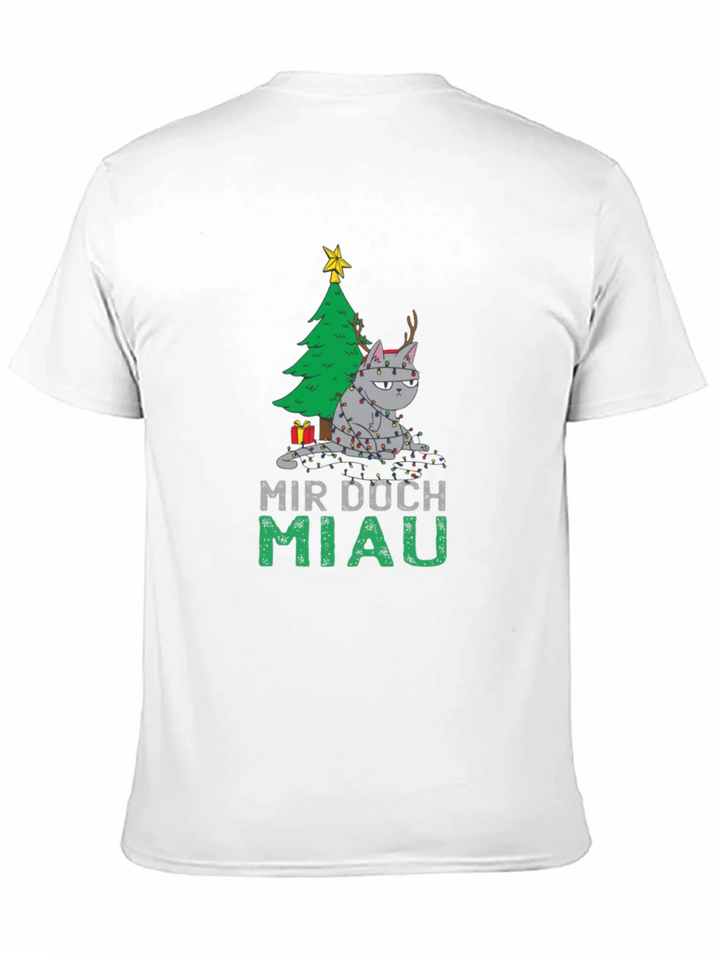 Grumpy Cat Christmas T-Shirt - Mir Doch Miau product image 10