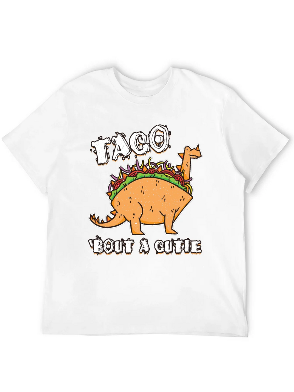 Taco Bout a Cutie Graphic T-Shirt - Dinosaur Foodie Tee product image 11
