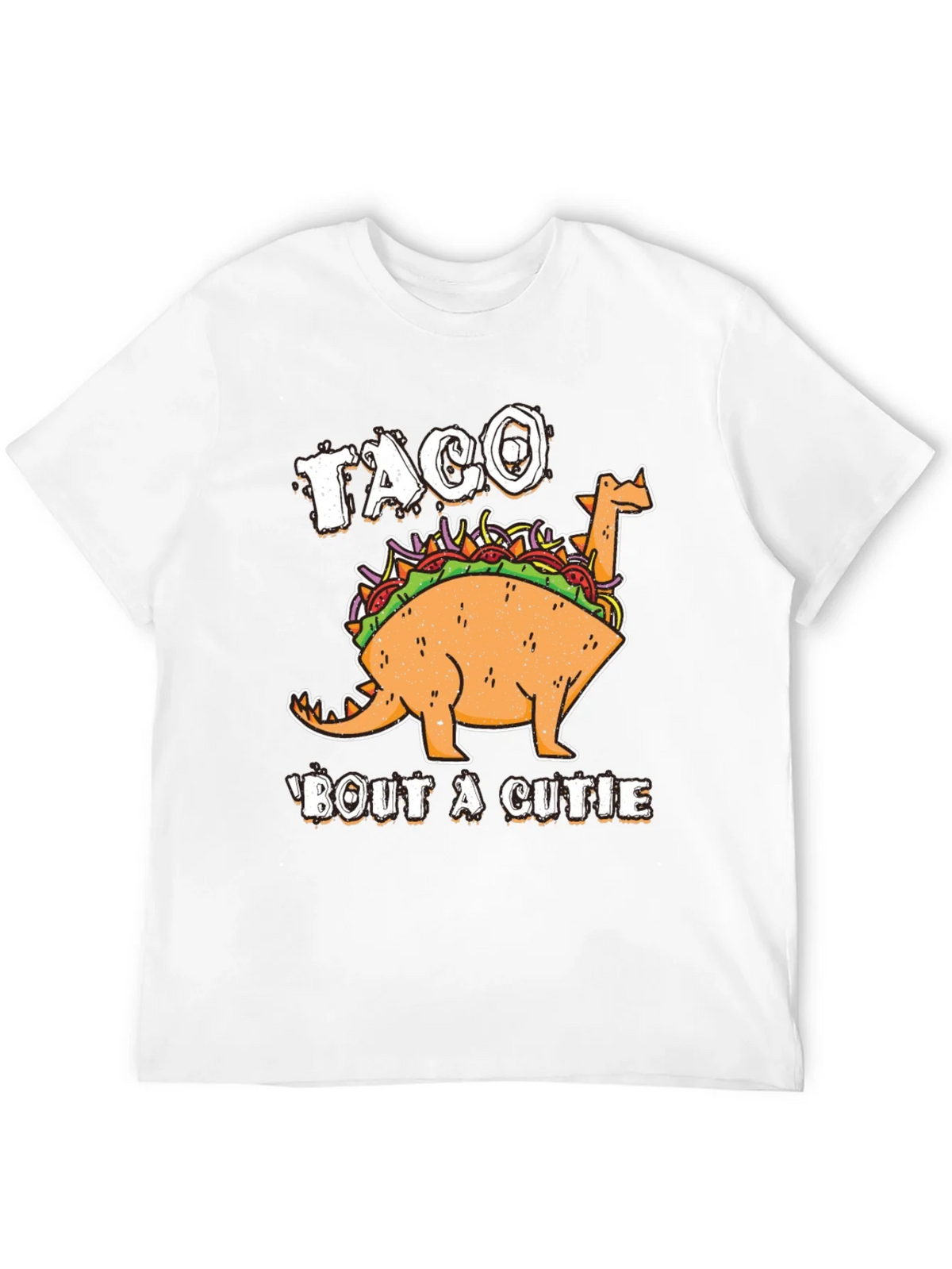 Taco Bout a Cutie Graphic T-Shirt - Dinosaur Foodie Tee product image 11