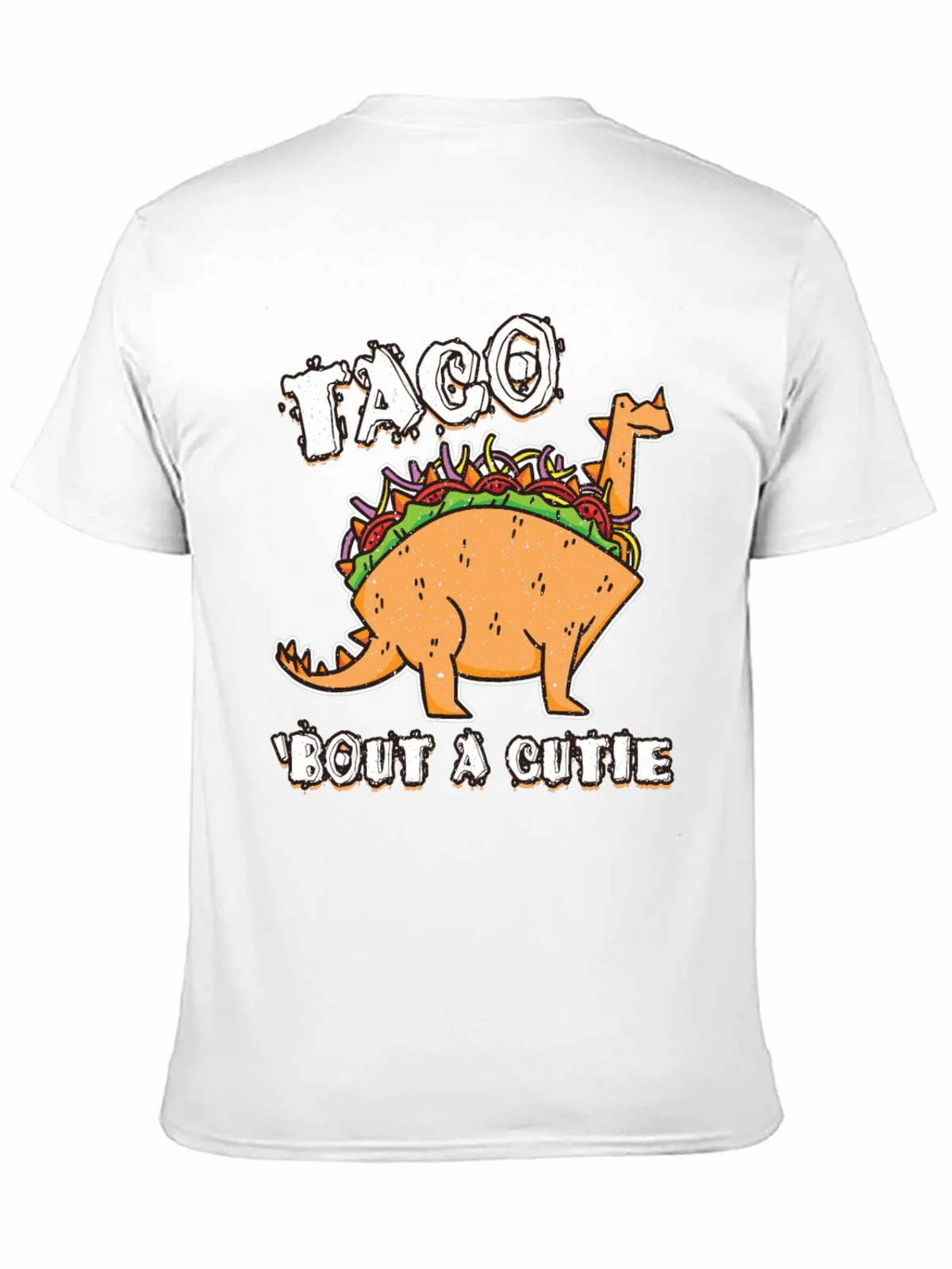 Taco Bout a Cutie Graphic T-Shirt - Dinosaur Foodie Tee product image 10