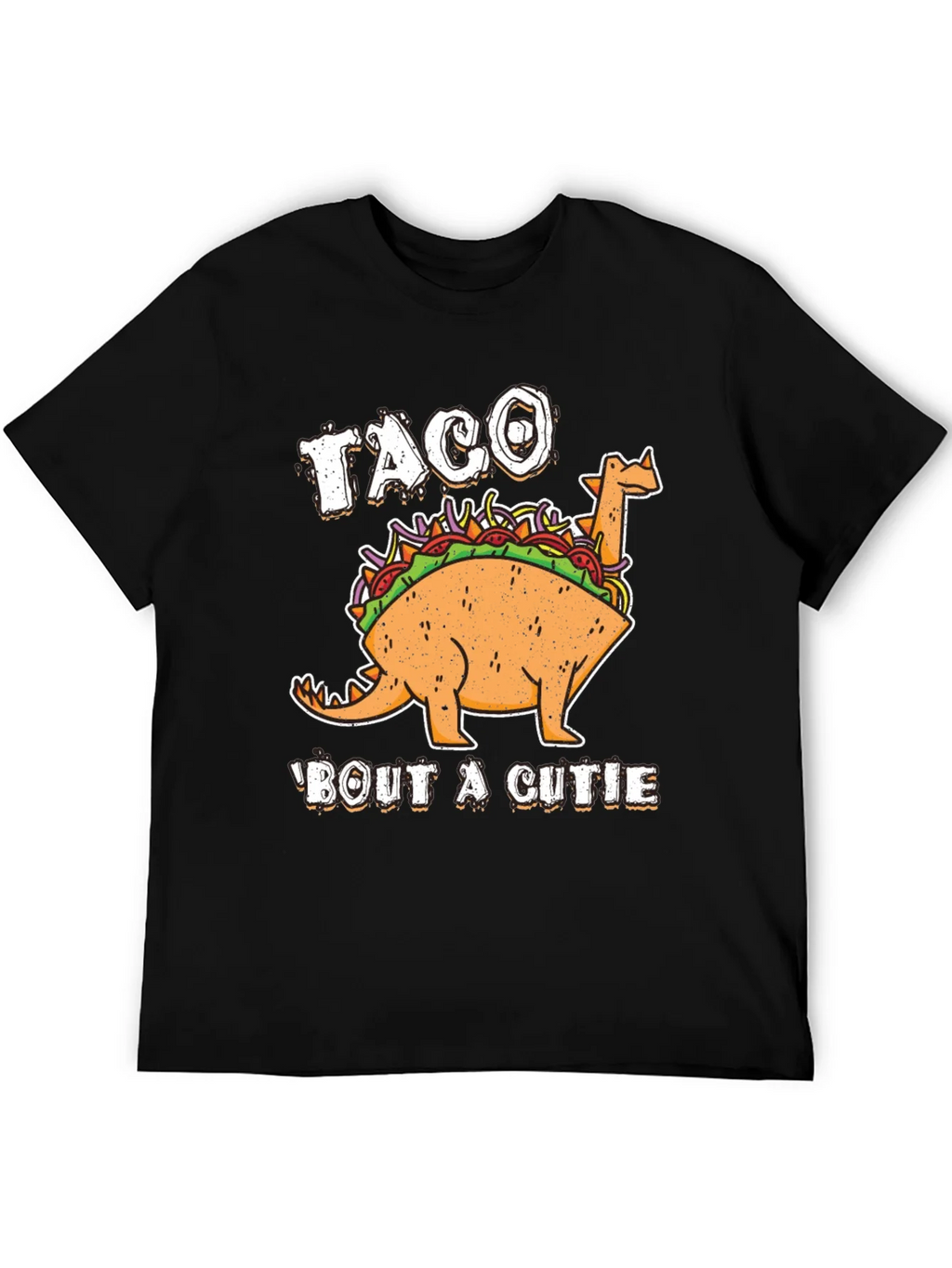 Taco Bout a Cutie Graphic T-Shirt - Dinosaur Foodie Tee product image 5