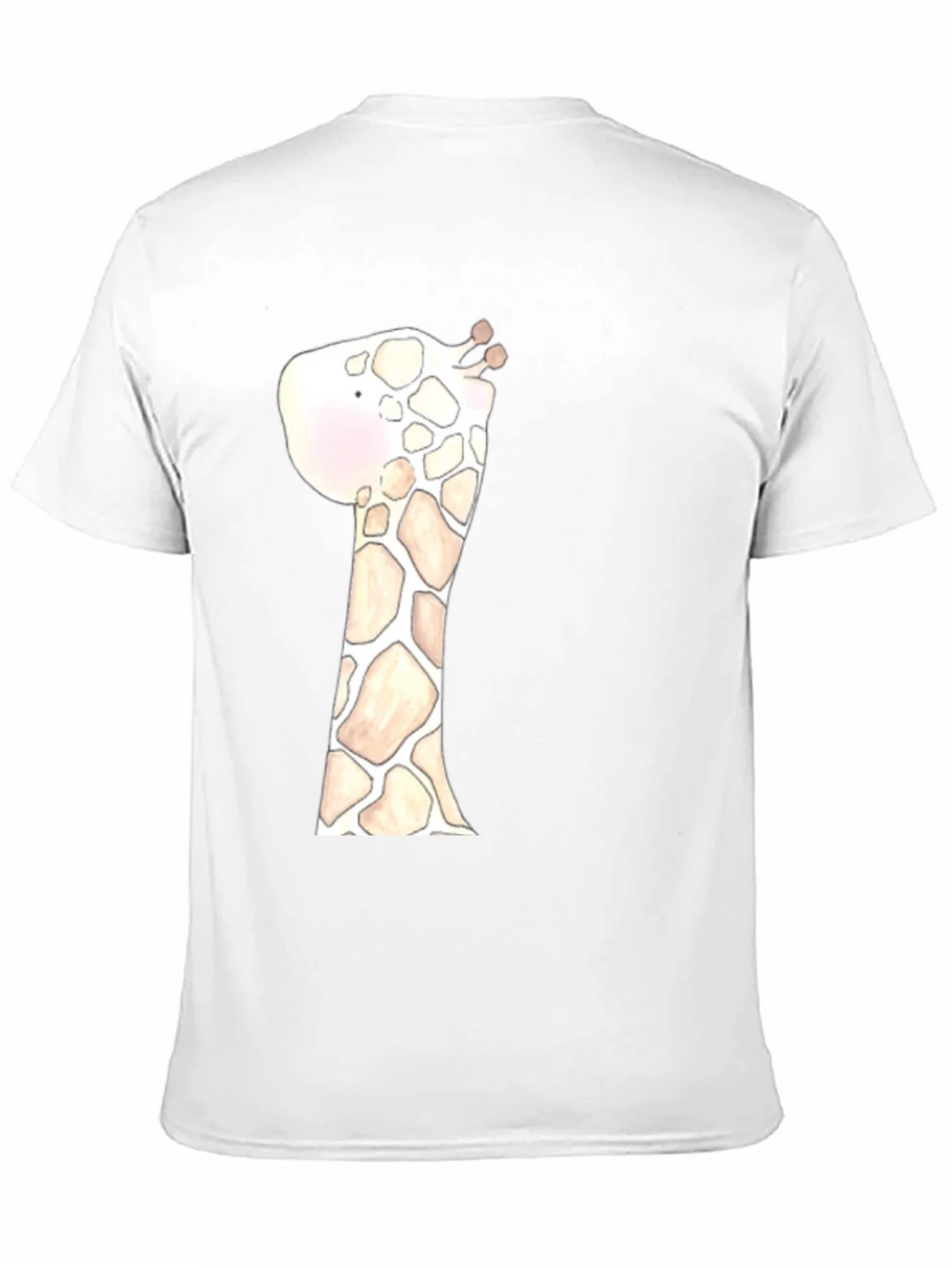 Giraffe Graphic Tee - Black Cotton Casual Shirt product image 7