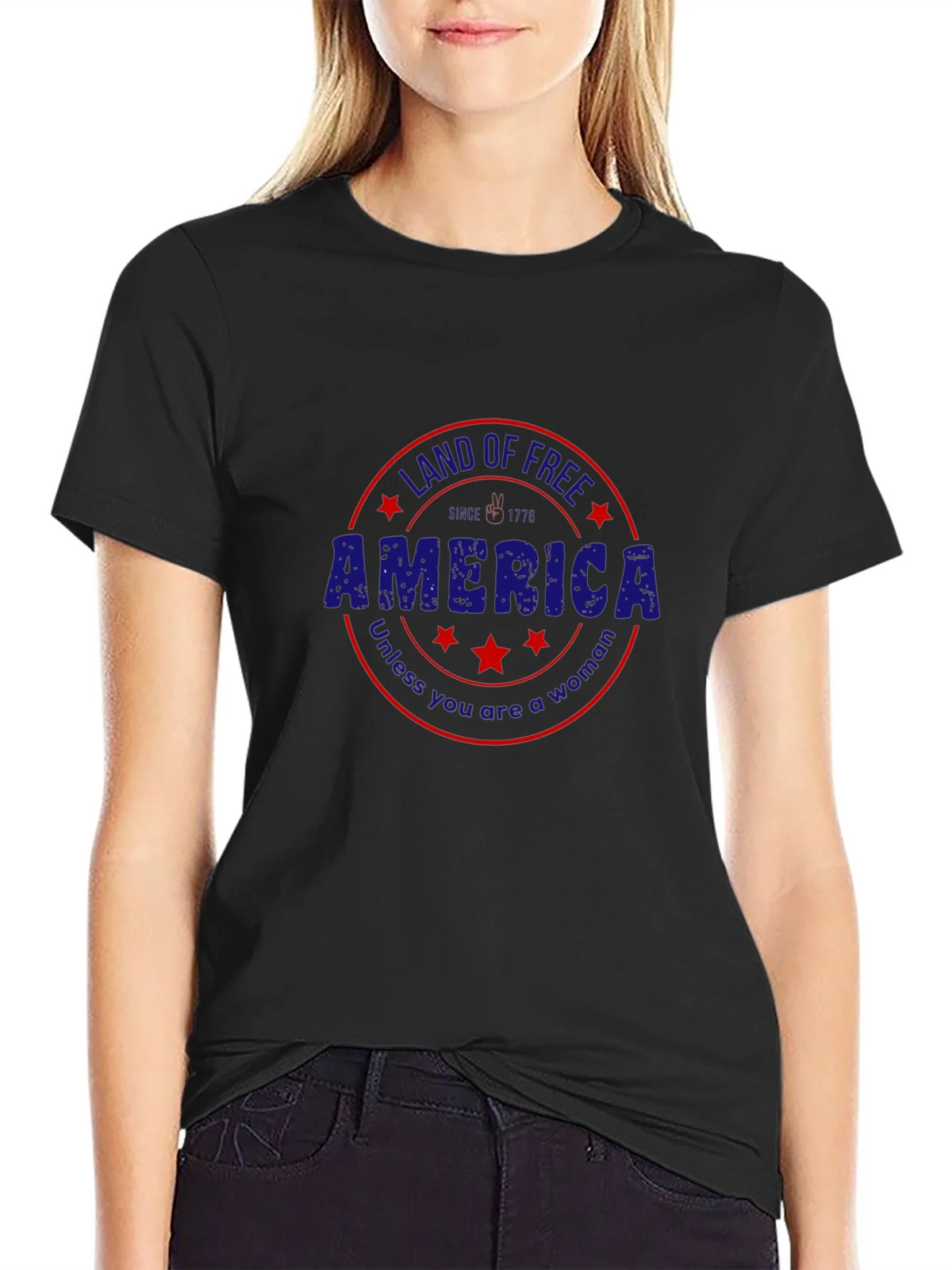 America Land of Free Graphic Tee product image 2