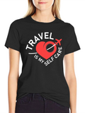 Travel is My Self Care Graphic Tee product image 1