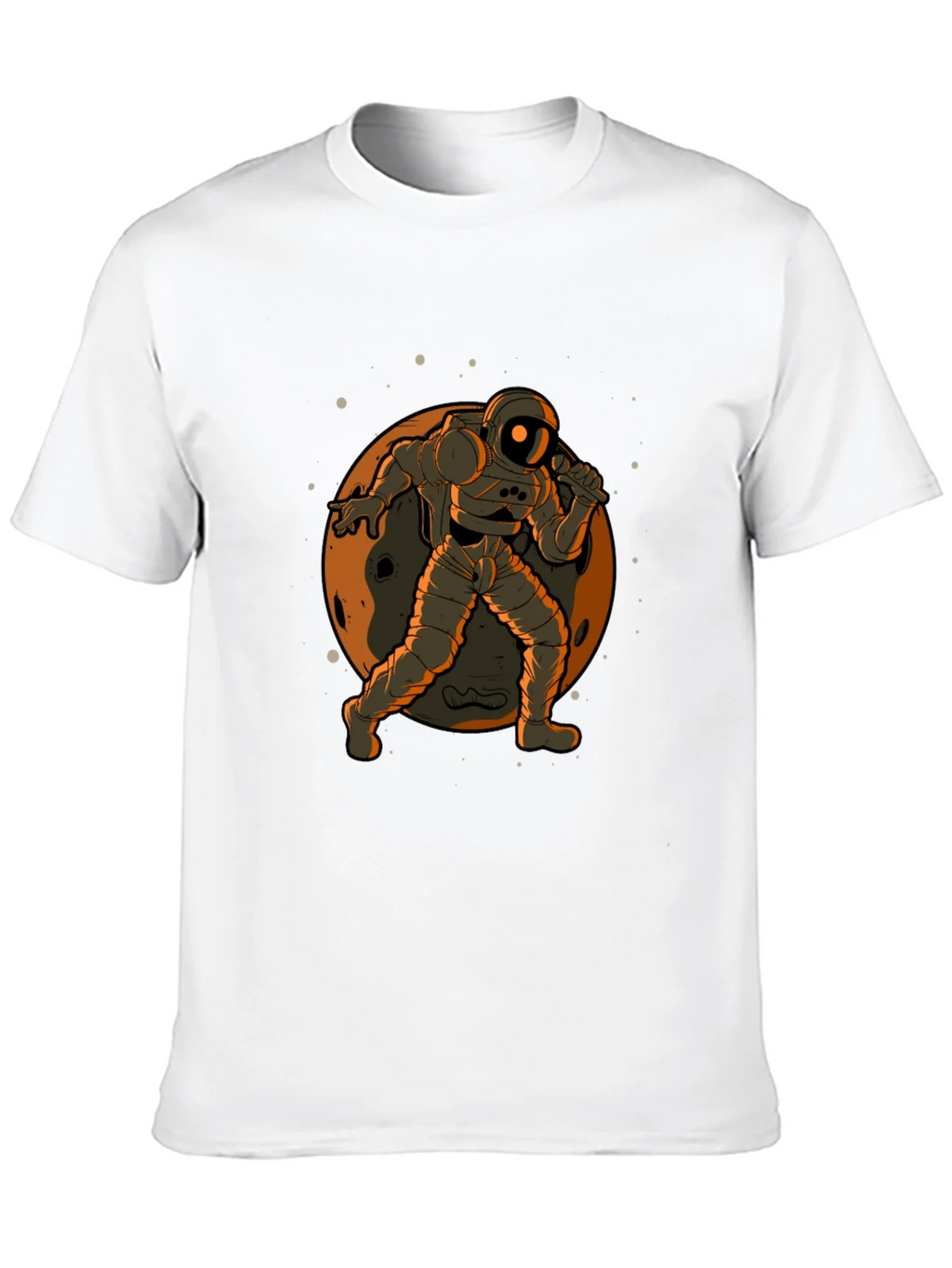 Astronaut on the Moon Graphic Tee - Black product image 9