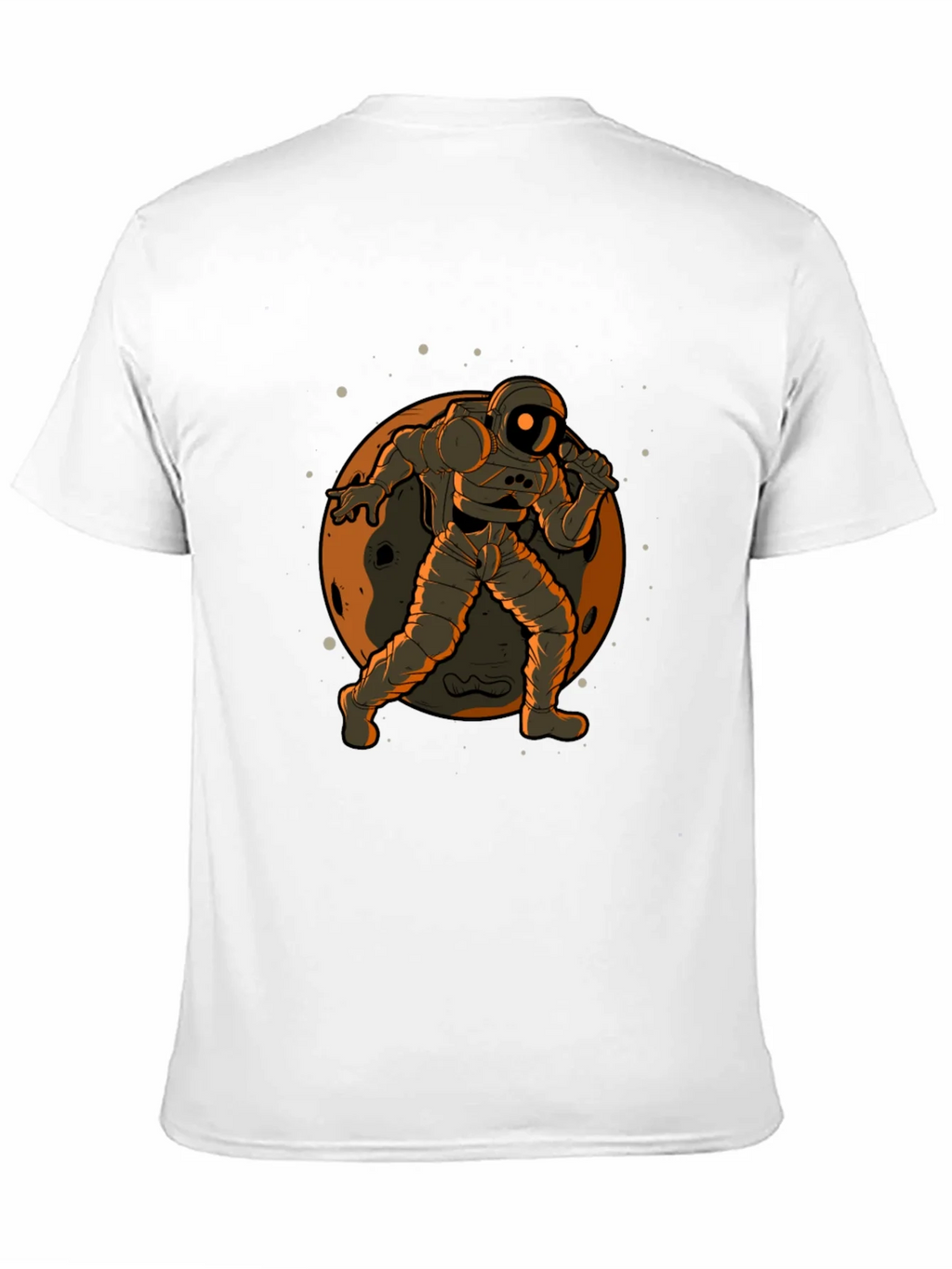 Astronaut on the Moon Graphic Tee - Black product image 10