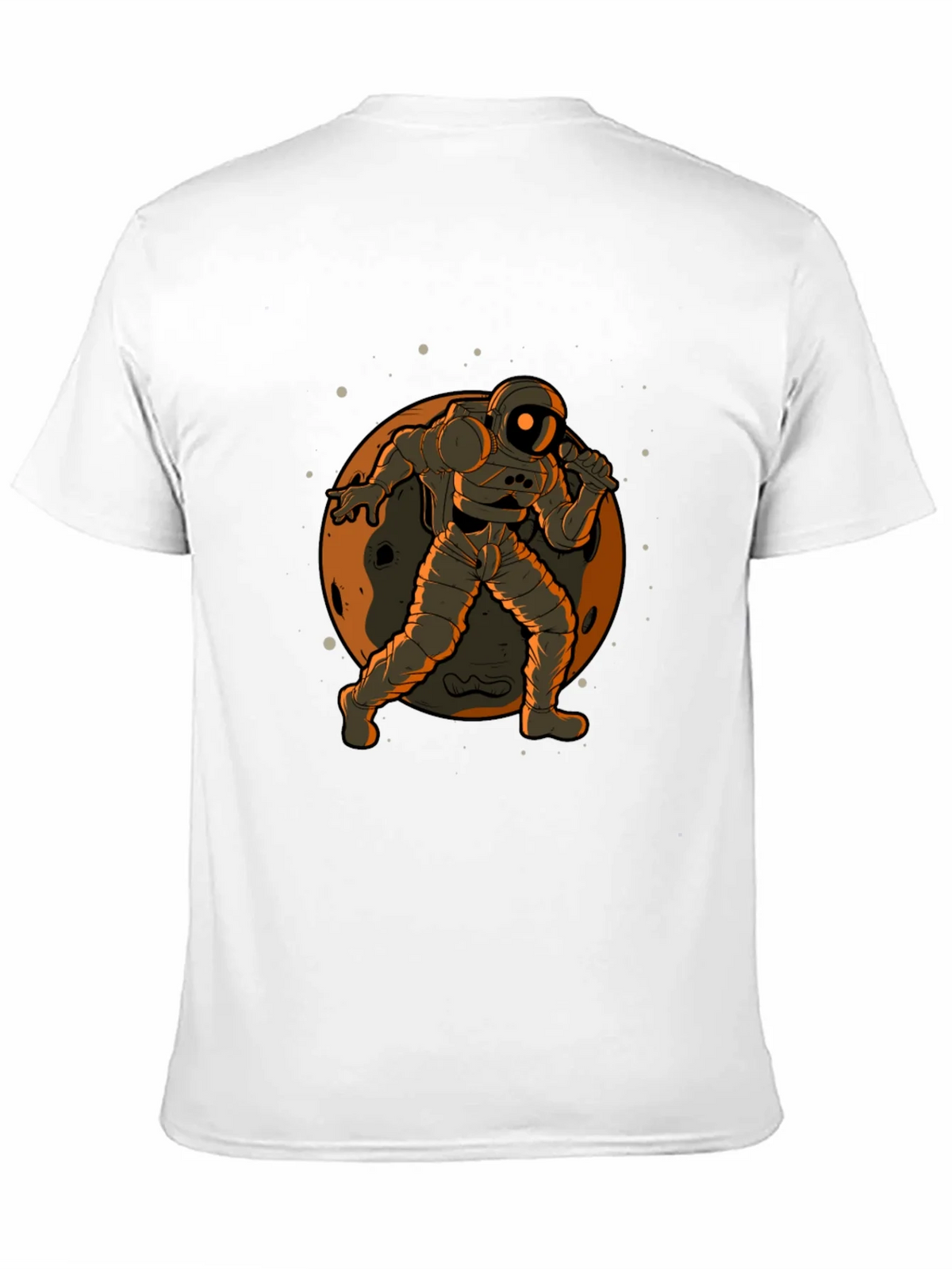 Astronaut on the Moon Graphic Tee - Black product image 10
