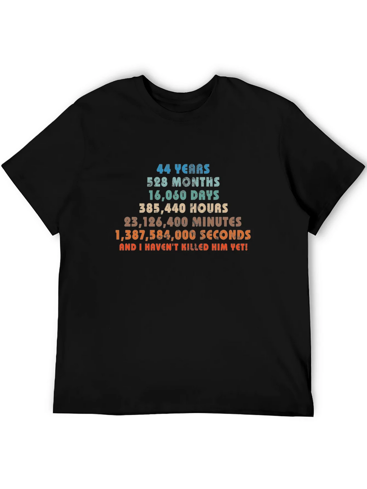 Funny 44th Anniversary T-Shirt - 44 Years and Counting! product image 5