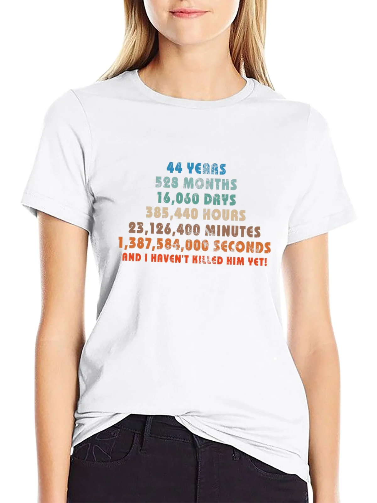 Funny 44th Anniversary T-Shirt - 44 Years and Counting! product image 8