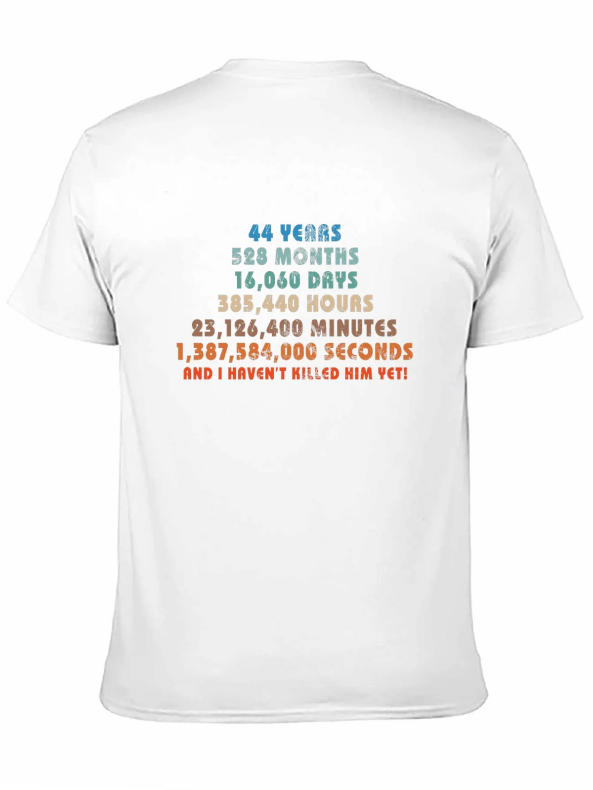 Funny 44th Anniversary T-Shirt - 44 Years and Counting! product image 10