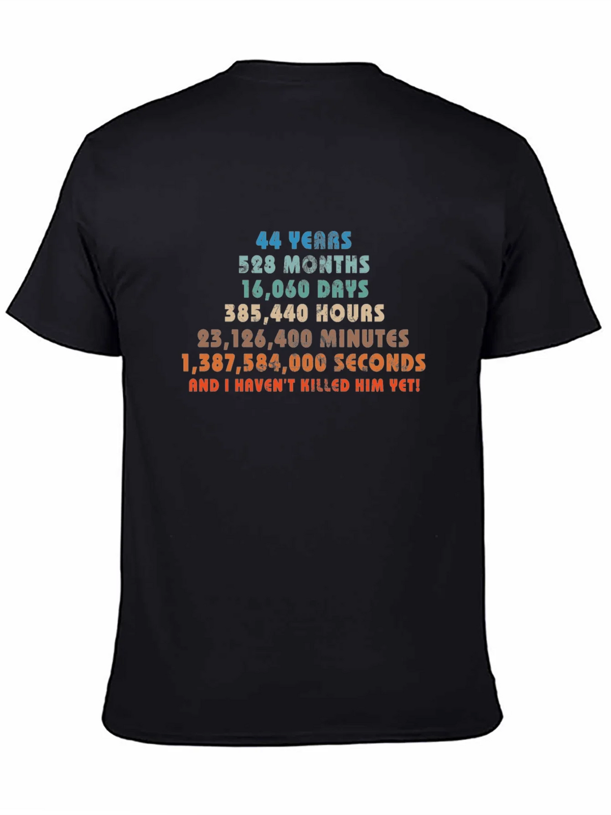 Funny 44th Anniversary T-Shirt - 44 Years and Counting! product image 4