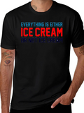 Ice Cream Logic T-Shirt - Funny Foodie Tee product image 1