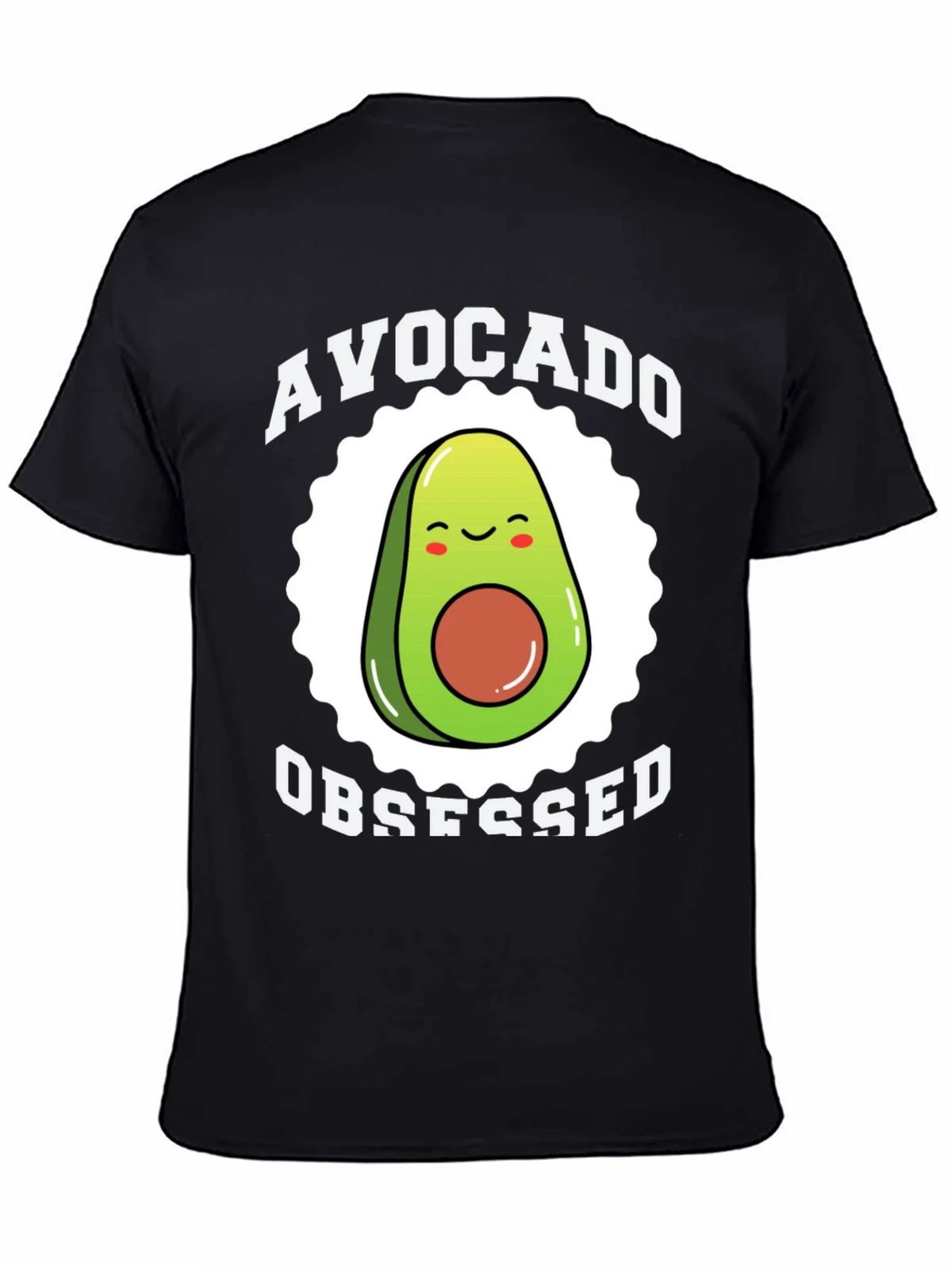 Avocado Obsessed Graphic Tee - Funny Fruit Lover Shirt product image 3