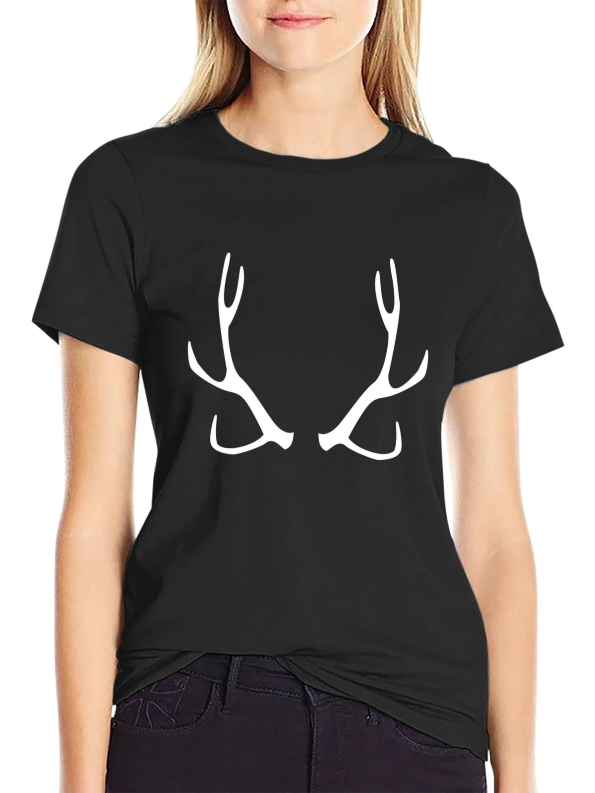 Antler Graphic Tee - Black Casual Shirt product image 2