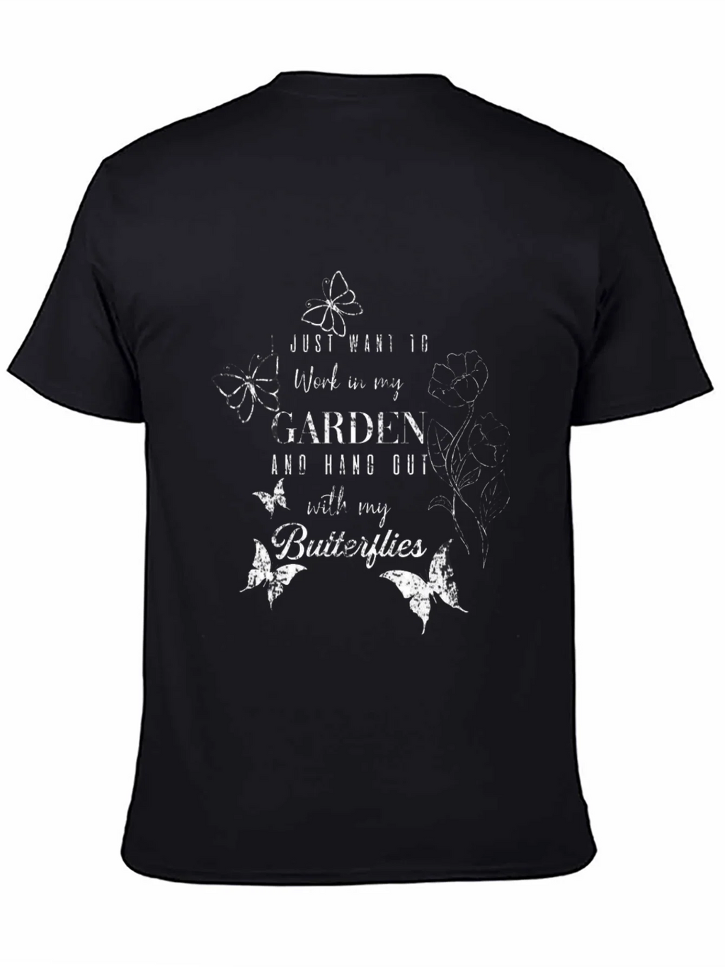 Gardeners T-Shirt - Butterflies & Garden product image 4