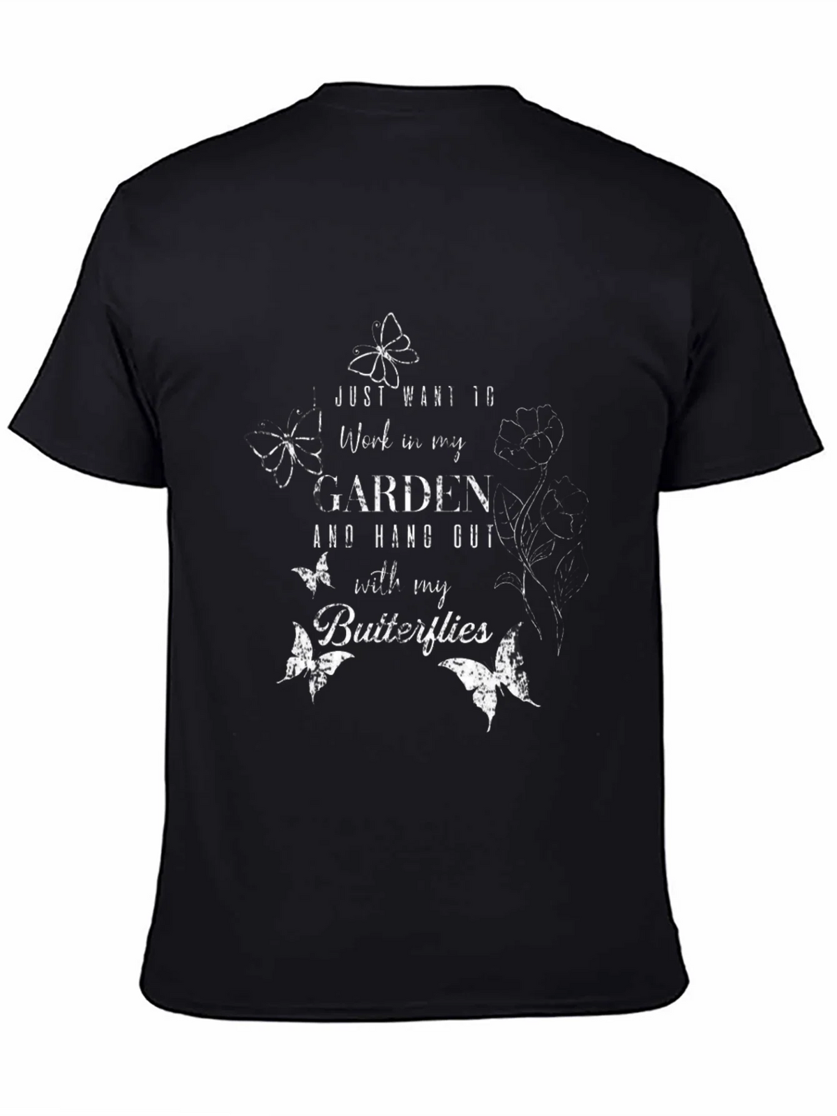 Gardeners T-Shirt - Butterflies & Garden product image 4